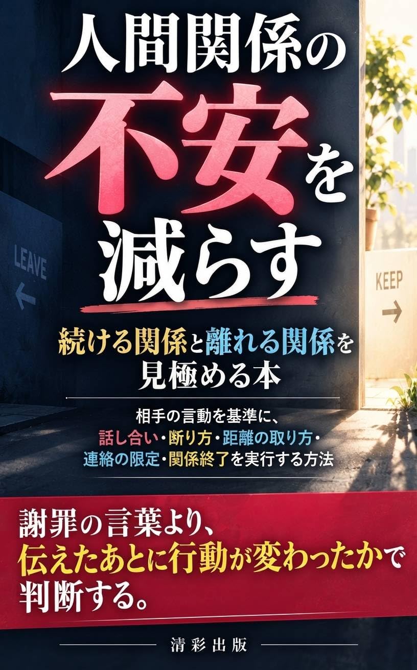 capítulo por capítulo baixar Ningen Kankei no Fuan o Herasu Tsuzukeru Kankei to Hanareru Kankei o Mikiwameru Hon: Aite no Gendo o Kijun ni Hanashiai Kotowarikata Kyori no Torikata... Hohou (Seisai Shuppan) (Japanese Edition)