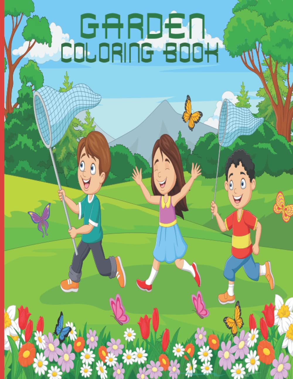 ler totalmente Garden Coloring Book: 100 pages Amazing Garden Coloring Book For Kids And Adults, Coloring Book Featuring Beautiful Flowers and Floral Designs Magical Garden for Stress Relief and Relaxation.