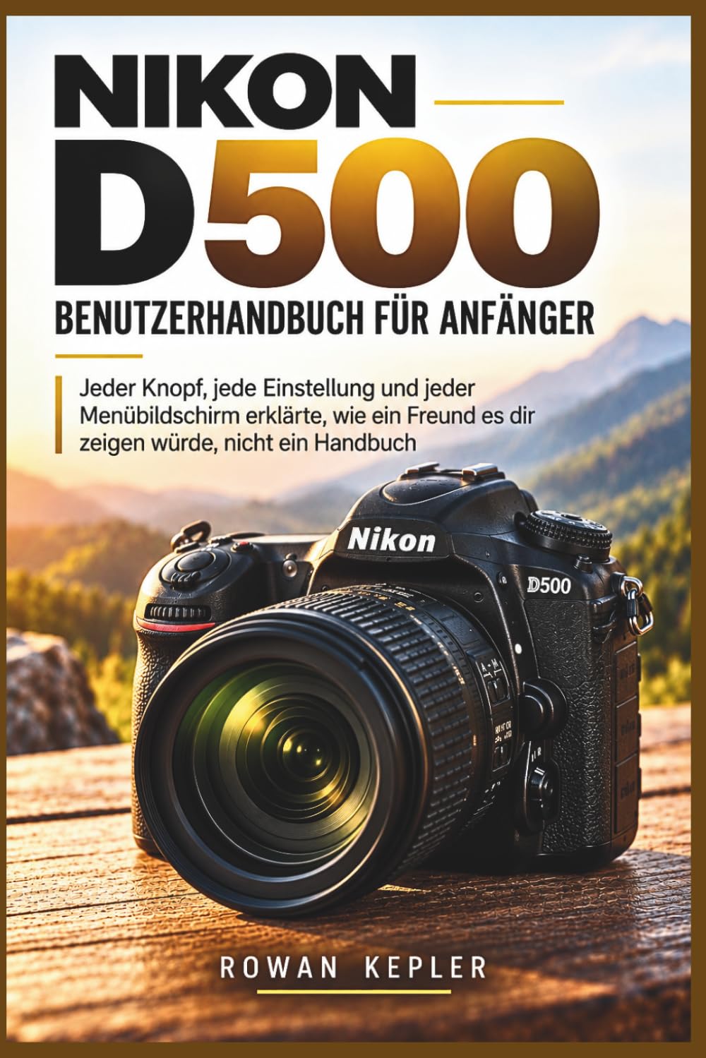 ler totalmente NIKON D500 BENUTZERHANDBUCH FÜR ANFÄNGER: Jeder Knopf, jede Einstellung und jeder Menübildschirm erklärte, wie ein Freund es dir zeigen würde, nicht ein Handbuch (German Edition)