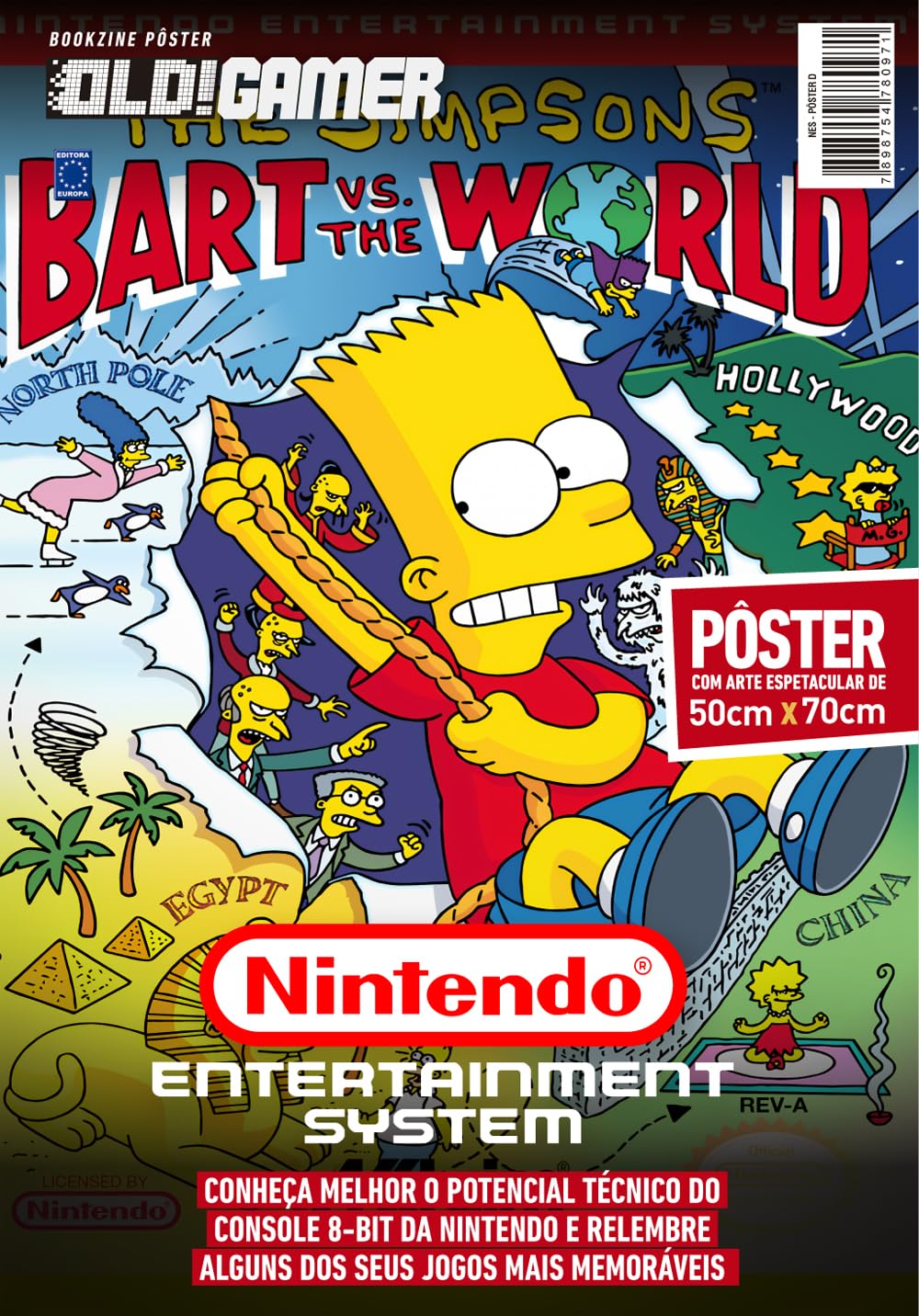 The Simpsons: Bart vs. The World - Superpôster OLD!Gamer baixar o livro de graça
