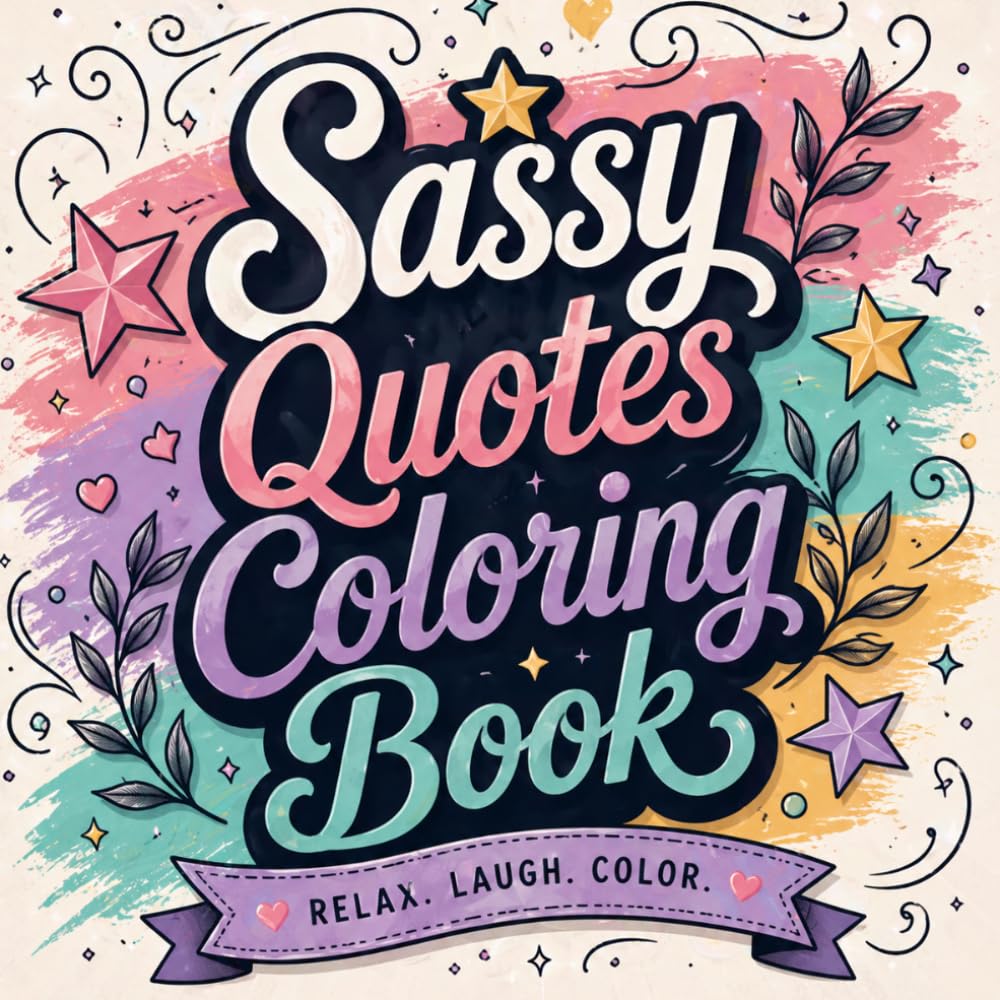 Sassy Quotes Coloring Book: Bold, Funny Quotes to Color When You’re Over It but Still Fabulous baixar livro de graça