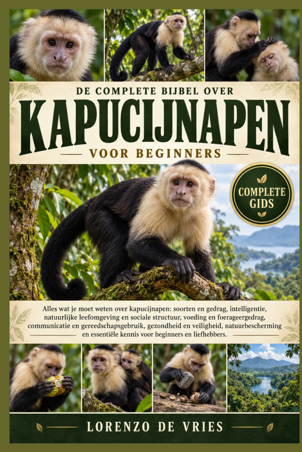 de Complete Bijbel Over Kapucijnapen Voor Beginners: Alles wat je moet weten over kapucijnapen: soorten en gedrag, intelligentie, natuurlijke... kennis voor beginners en liefhebbers. baixar o livro de graça