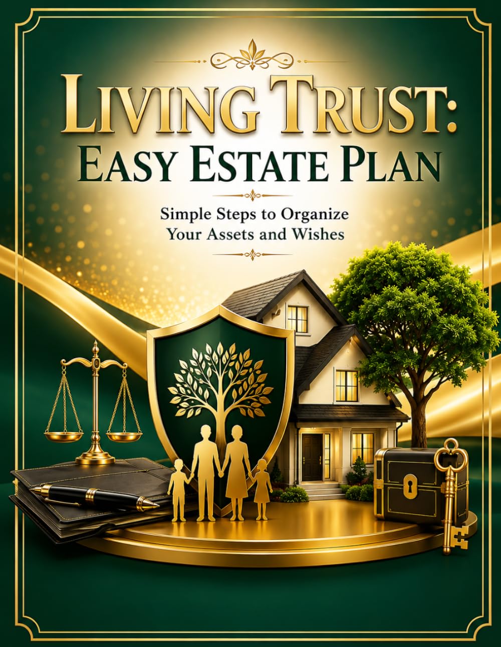 ler totalmente Living Trust: Easy Estate Plan: Simple Steps to Organize Your Assets and Wishes