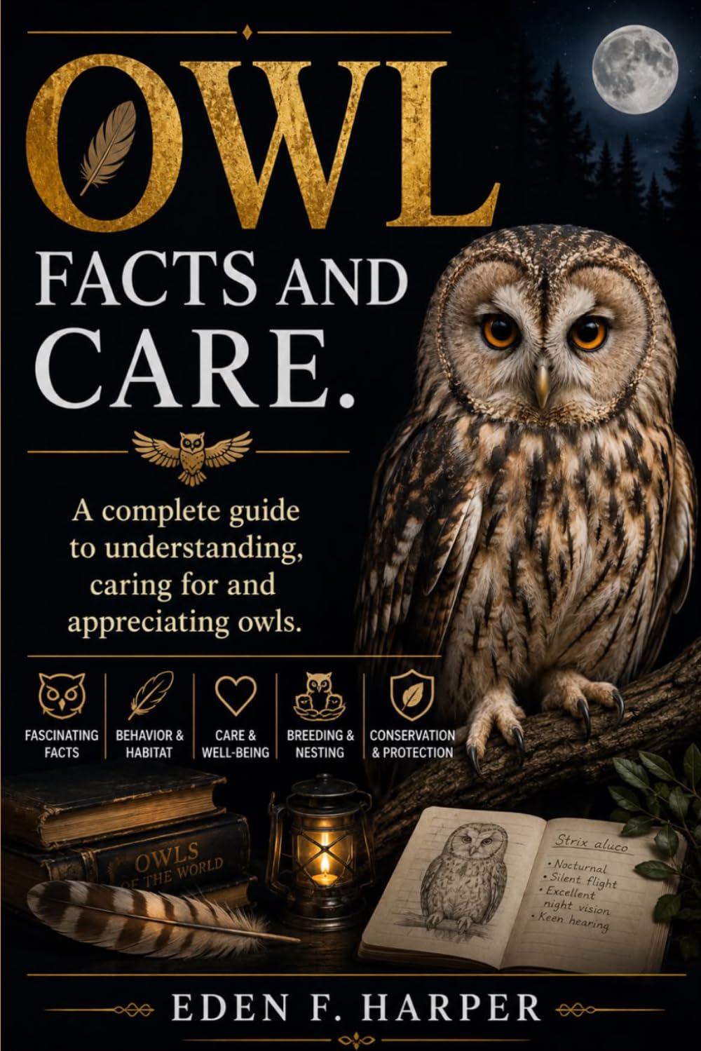 OWL FACTS AND CARE: A COMPLETE GUIDE TO UNDERSTANDING, CARING FOR AND APPRECIATING OWLS baixar livro de graça