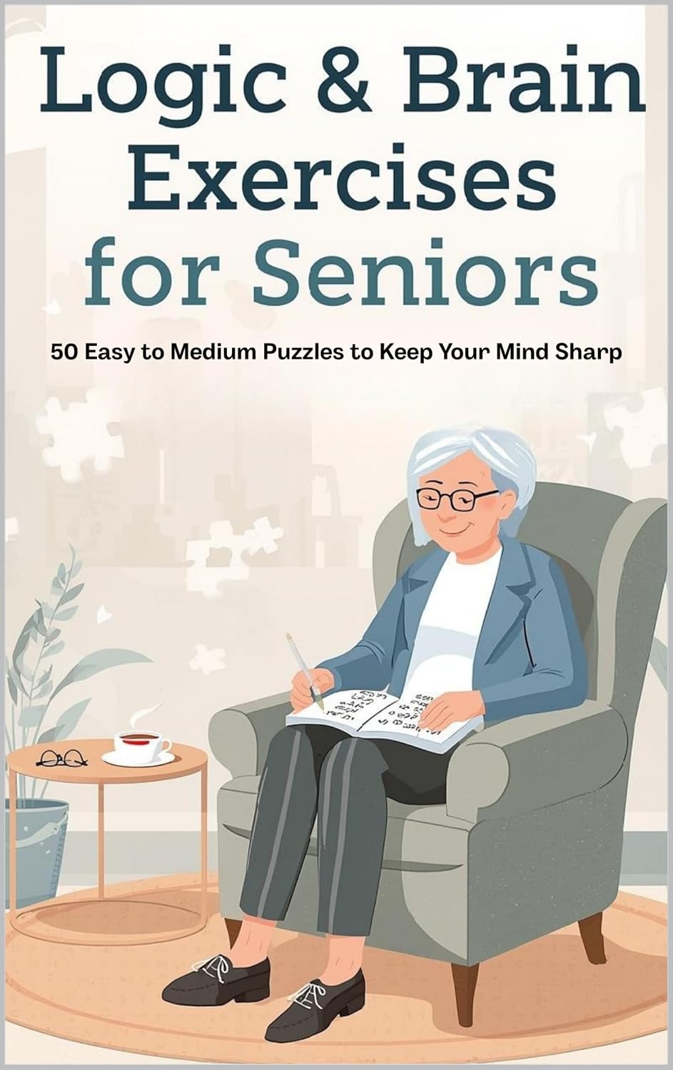 Logic and Brain Exercises for Seniors: 50 Easy to Medium Puzzles to Keep your Mind Sharp baixar o livro de graça