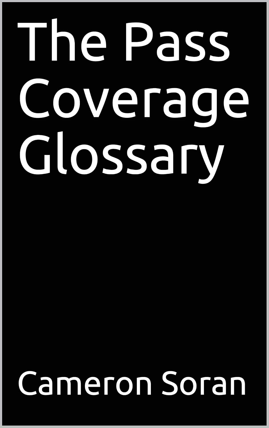 The Pass Coverage Glossary (English Edition) baixar livro de graça