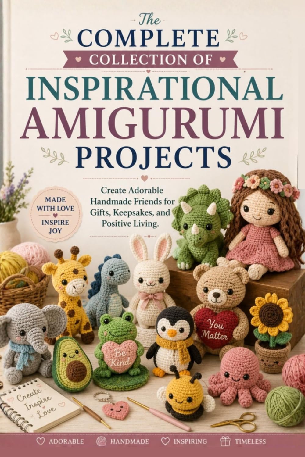 The Complete Collection of Inspirational Amigurumi Projects: Create Adorable Handmade Friends for Gifts, Keepsakes, and Positive Living baixar livro de graça