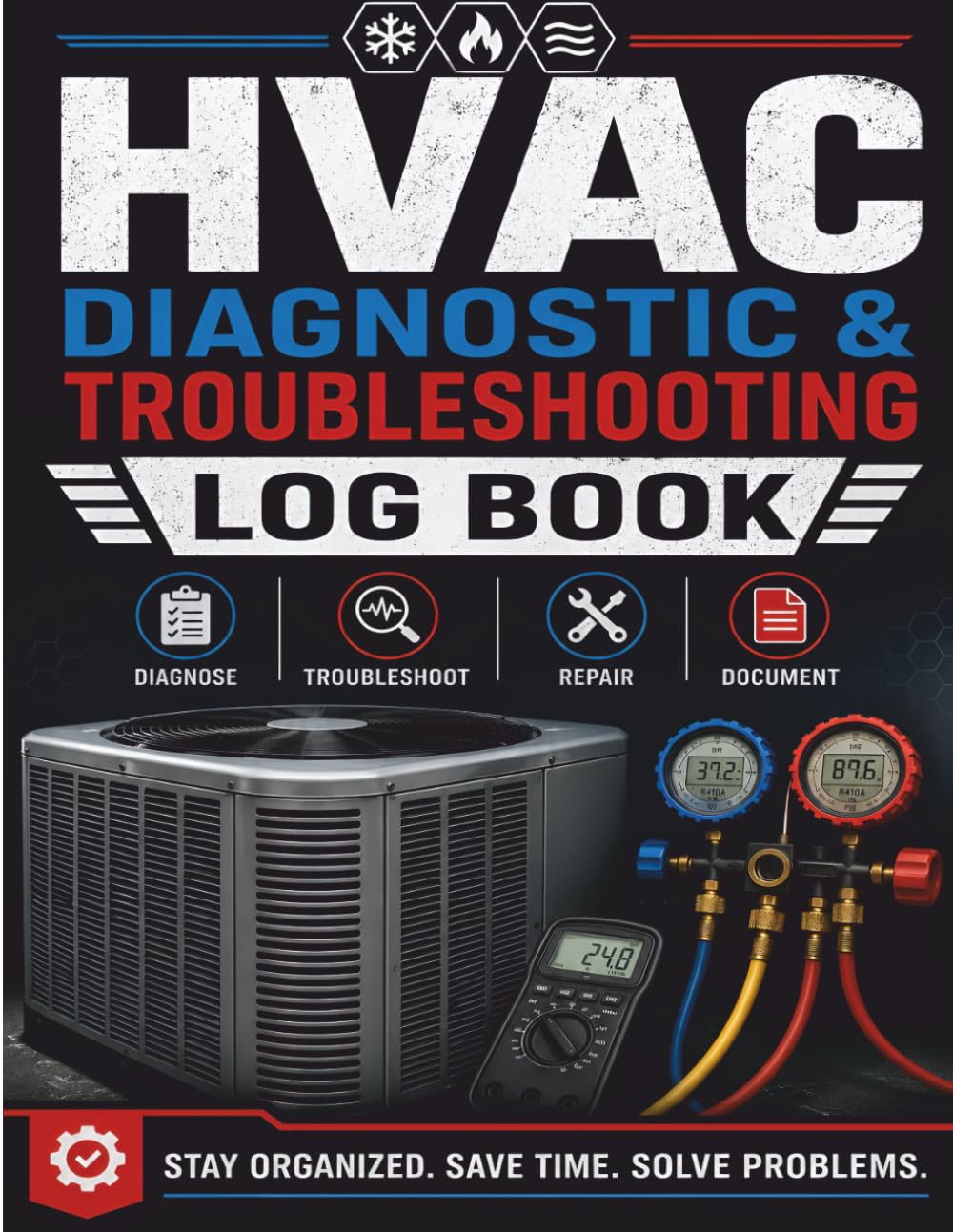 capítulo por capítulo baixar HVAC Diagnostic & Troubleshooting Log Book: Professional HVAC System Diagnostics & Repair Tracking Log