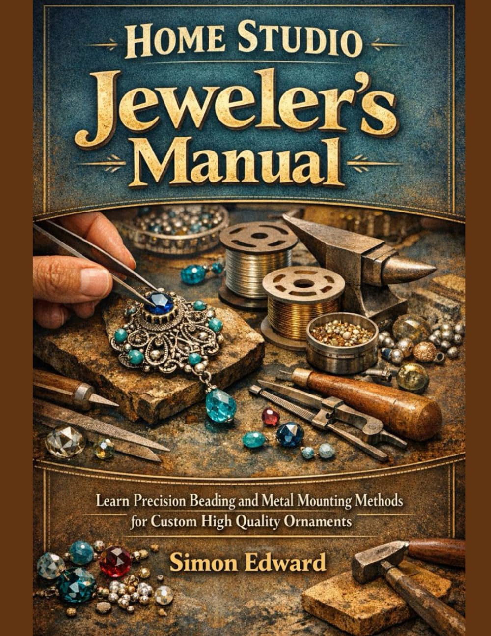 Home Studio Jeweler’s Manual: Learn Precision Beading and Metal Mounting Methods for Custom High Quality Ornaments baixar livro de graça