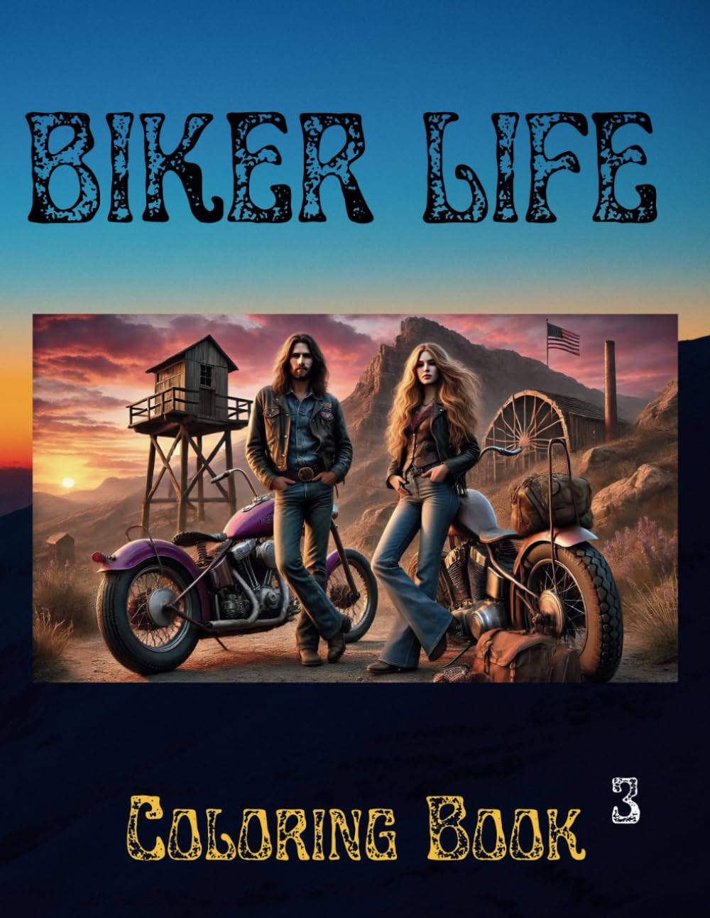ler totalmente Biker Life 3: Motorcycle Coloring Book for Adults (Biker Life: Motorcycle Coloring Books for Adults)