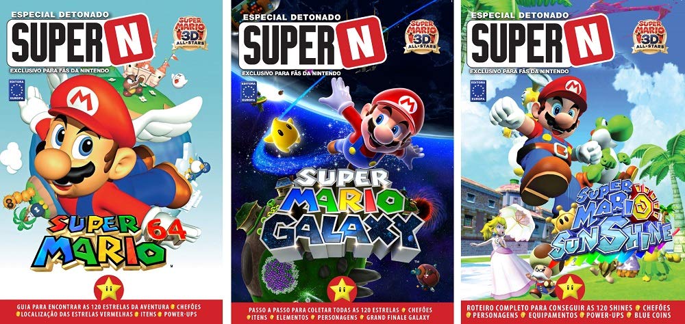 Especial Detonado Super N (Coleção Super Mario - 3 Volumes)