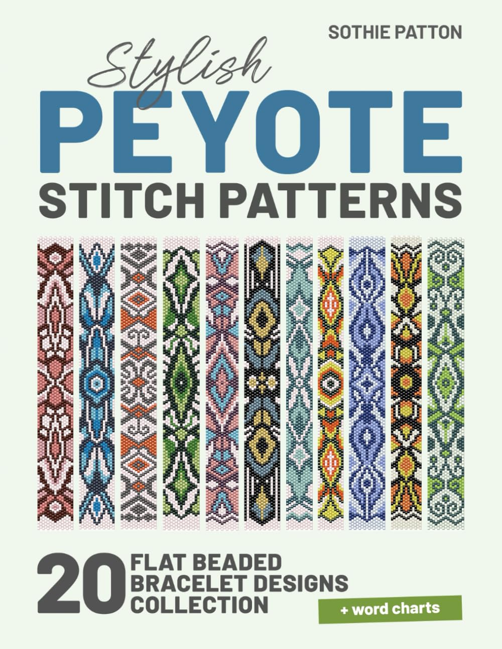 Stylish Peyote Stitch Patterns: 20 Flat Beaded Bracelet Designs Collection | Odd-count Projects baixar livro de graça