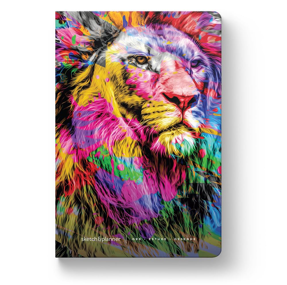 Sketch & Planner - The Lion Colorida: Ore, Estude, Desenhe: 1 baixar livro de graça