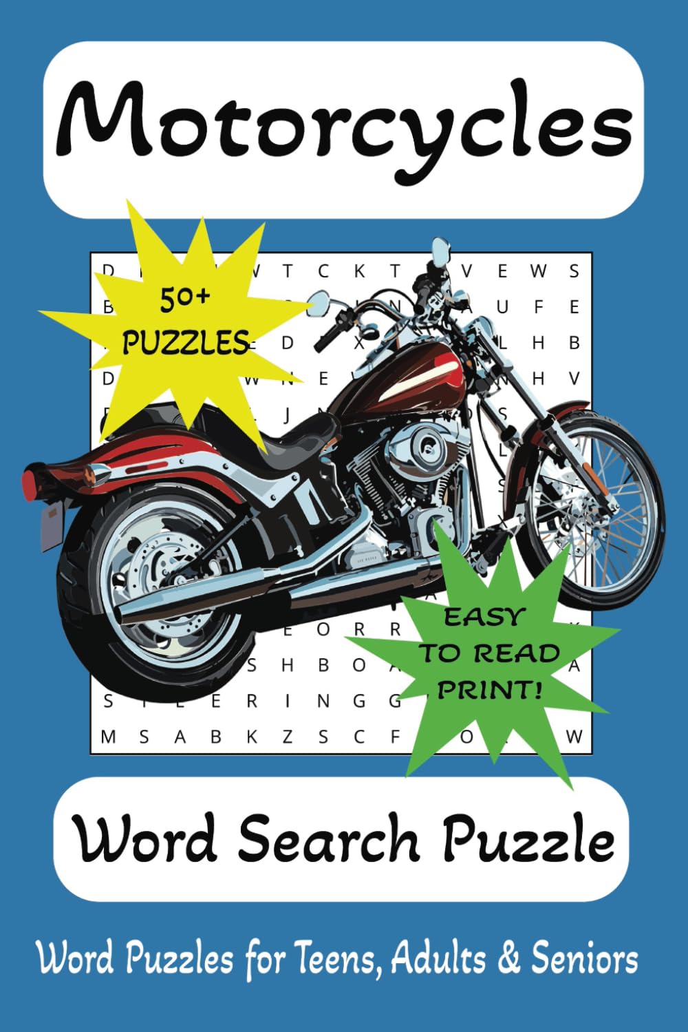 Motorcycles Word Search Puzzles: Motorcycle Word Search Puzzle Book...EZ to Read Print About Different Kinds of Motorcycles. baixar livro de graça