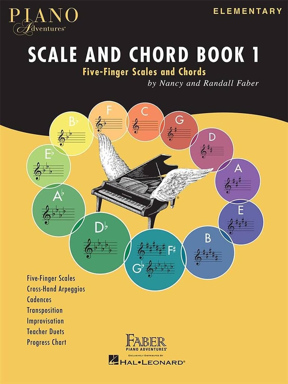 Piano Adventures - Scale and Chord Book 1: Five-Finger Scales and Chords baixar o livro de graça
