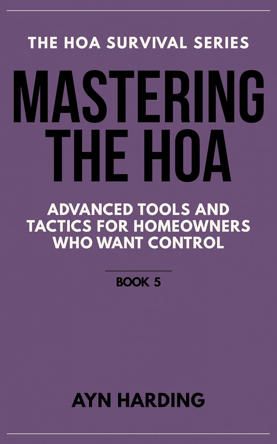 ler totalmente Mastering the HOA: Advanced Tools and Tactics for Homeowners Who Want Control (HOA Survival Series Book 5) (English Edition)