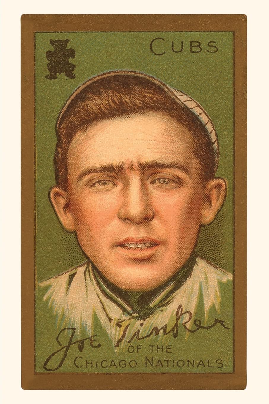 ler totalmente Vintage Journal Early Baseball Card, Joe Tinker