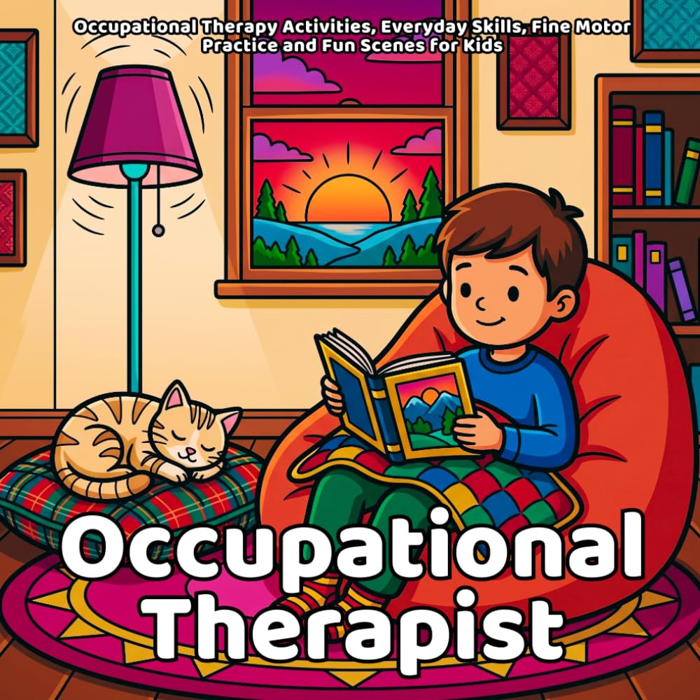 Occupational Therapist Coloring Book: Occupational Therapy Activities, Everyday Skills, Fine Motor Practice and Fun Scenes for Kids baixar livro de graça