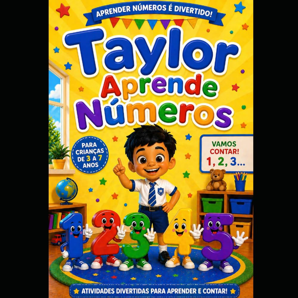 Taylor Aprende Números (Taylor Marçal Aprendendo e Crescendo) (Portuguese Edition) baixar o livro de graça