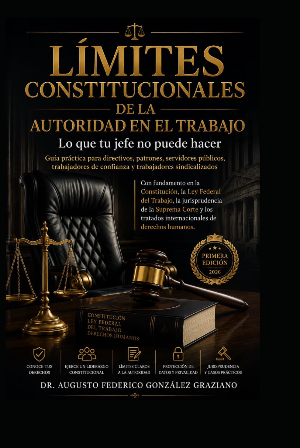 ler totalmente Límites constitucionales de la autoridad en el trabajo: Lo que tu jefe no puede hacer. Guía práctica para directivos, patrones, servidores públicos,... y trabajadores sindicaliz (Spanish Edition)