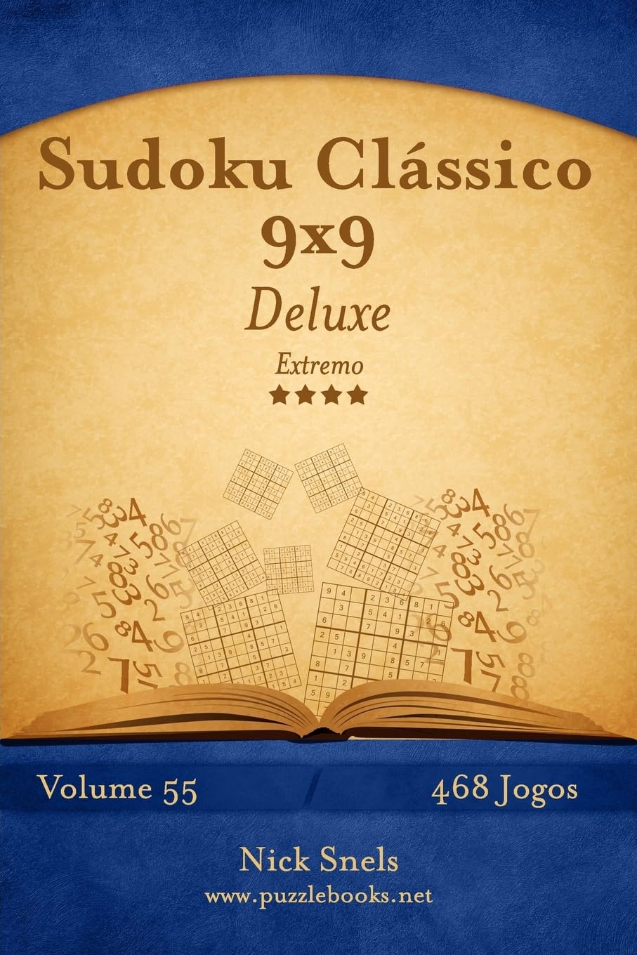 Sudoku Clássico 9x9 Deluxe - Extremo - Volume 55 - 468 Jogos baixar livro de graça