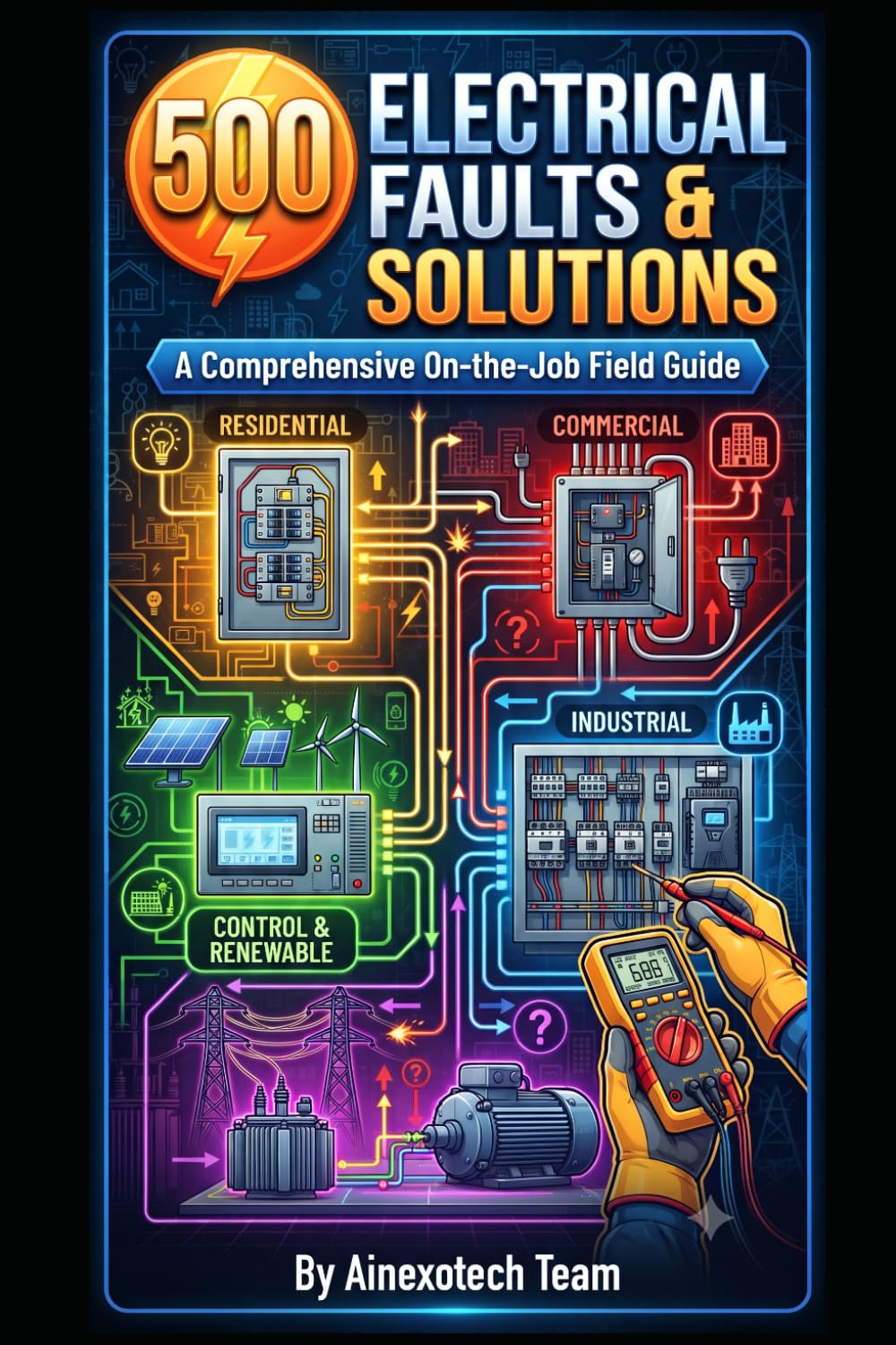 500 Electrical Faults & Solutions: A Practical Field Guide to Troubleshooting Residential, Commercial, Industrial, Power, Motor, Control & Renewable Energy Systems baixar o livro de graça