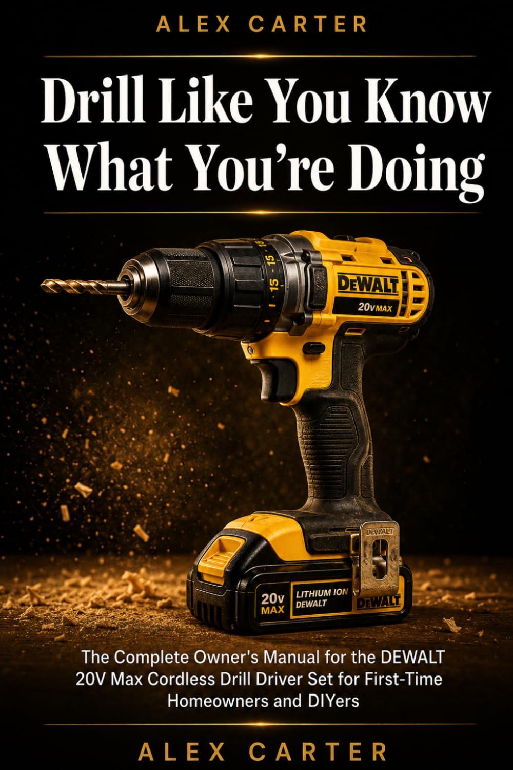 capítulo por capítulo baixar Drill Like You Know What You're Doing: The Complete Owner's Manual for the DEWALT 20V Max Cordless Drill Driver Set for First-Time Homeowners and DIYers