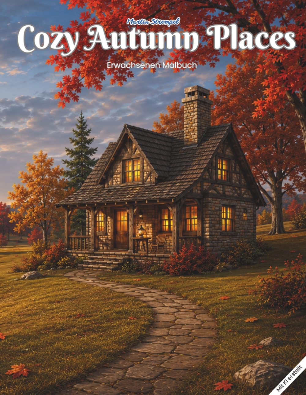 ler totalmente Cozy Autumn Places: Das Herbst Malbuch für Erwachsene (German Edition)