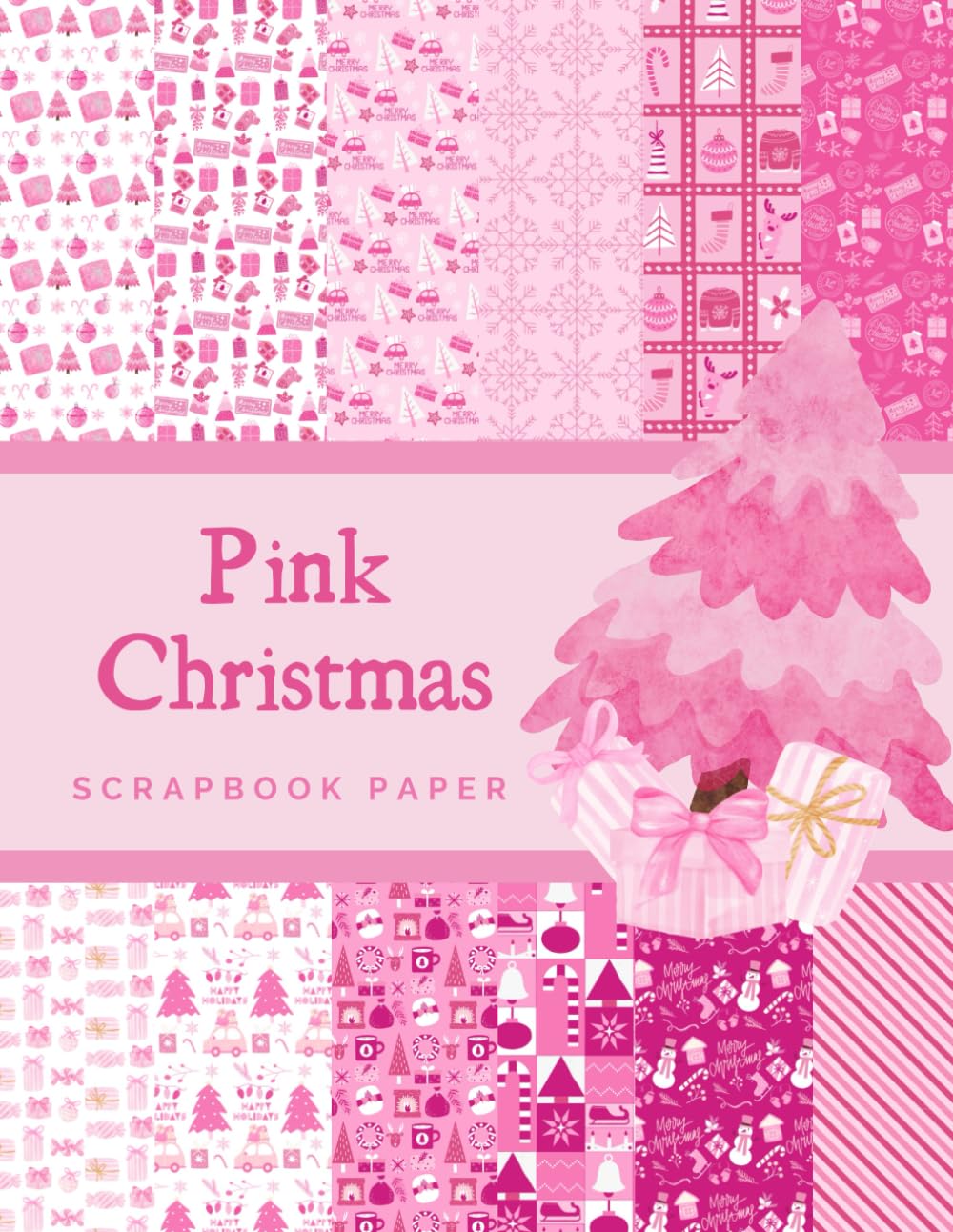 Pink Christmas Scrapbook Paper: Ideal DIY, Craft Projects, Card Making, Journals, Decorations, and Activities, Origami | Festive Season | Merry Christmas | Pink Lover baixar o livro de graça