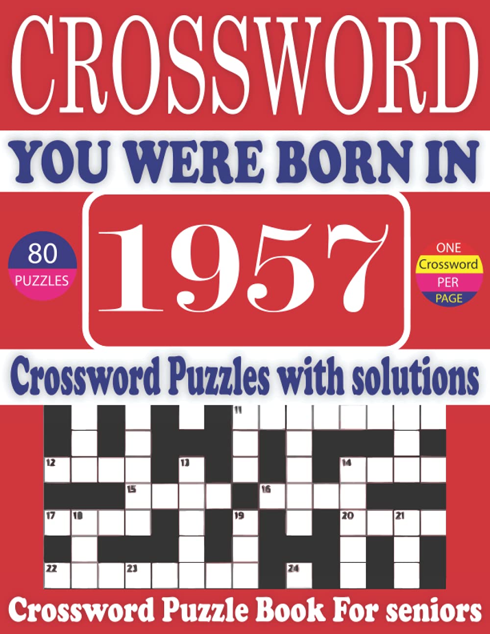 capítulo por capítulo baixar You Were Born in 1957: Crossword Puzzle Book: Large Print Book for Seniors And Adults & Perfect Entertaining and Fun Crossword Puzzle Book for All With Solutions Of Puzzles