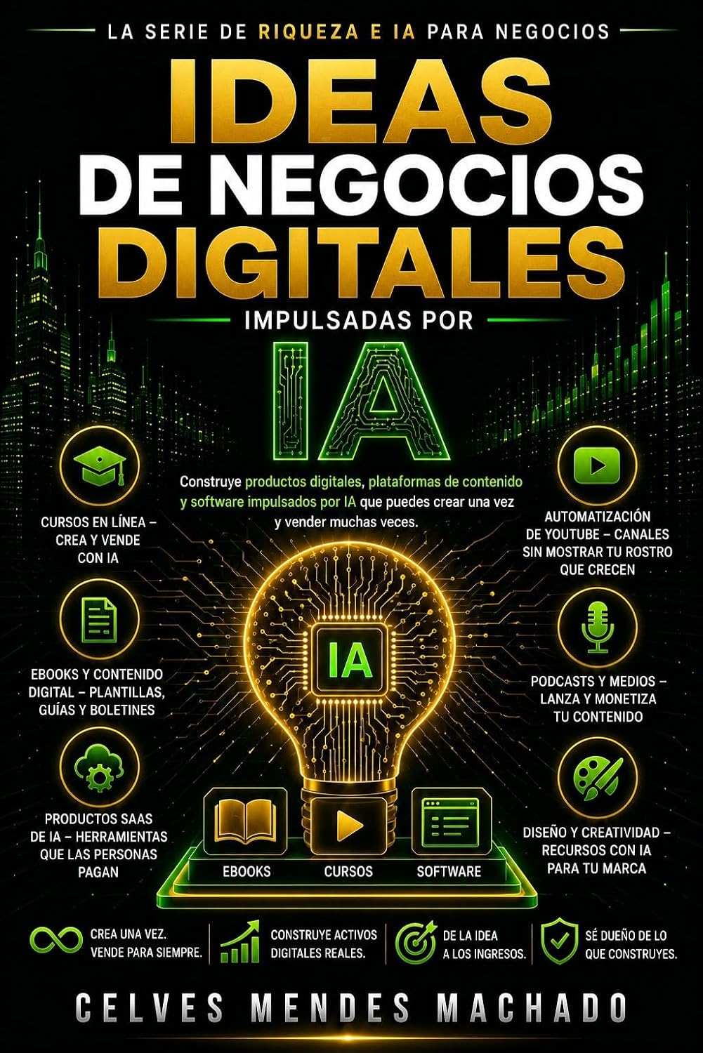 Ideas de Negocios Digitales Impulsadas por IA: Una Guía Práctica y Verificada para Construir y Vender Productos Digitales, Contenido, y Micro-SaaS (La... e IA para Negocios nº 3) (Spanish Edition) baixar livro de graça