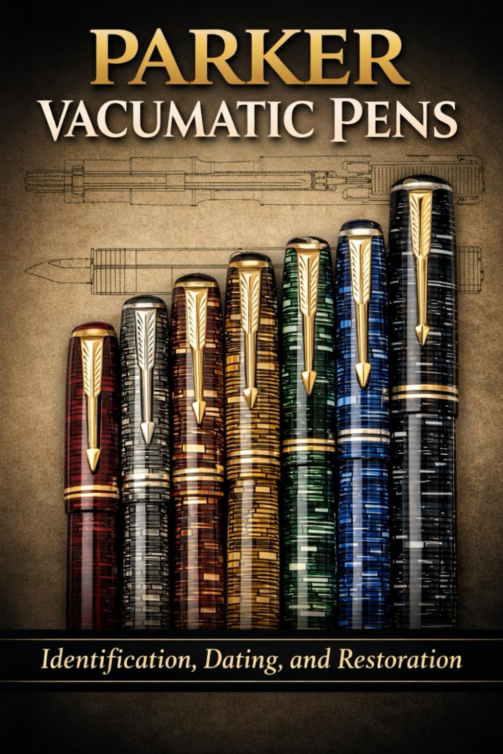 Parker Vacumatic Pens: Identification, Dating, and Restoration: A Collector’s Guide to Parker’s Iconic Fountain Pen — Models, Dating Codes, Colors, and Practical Repair Techniques baixar livro de graça