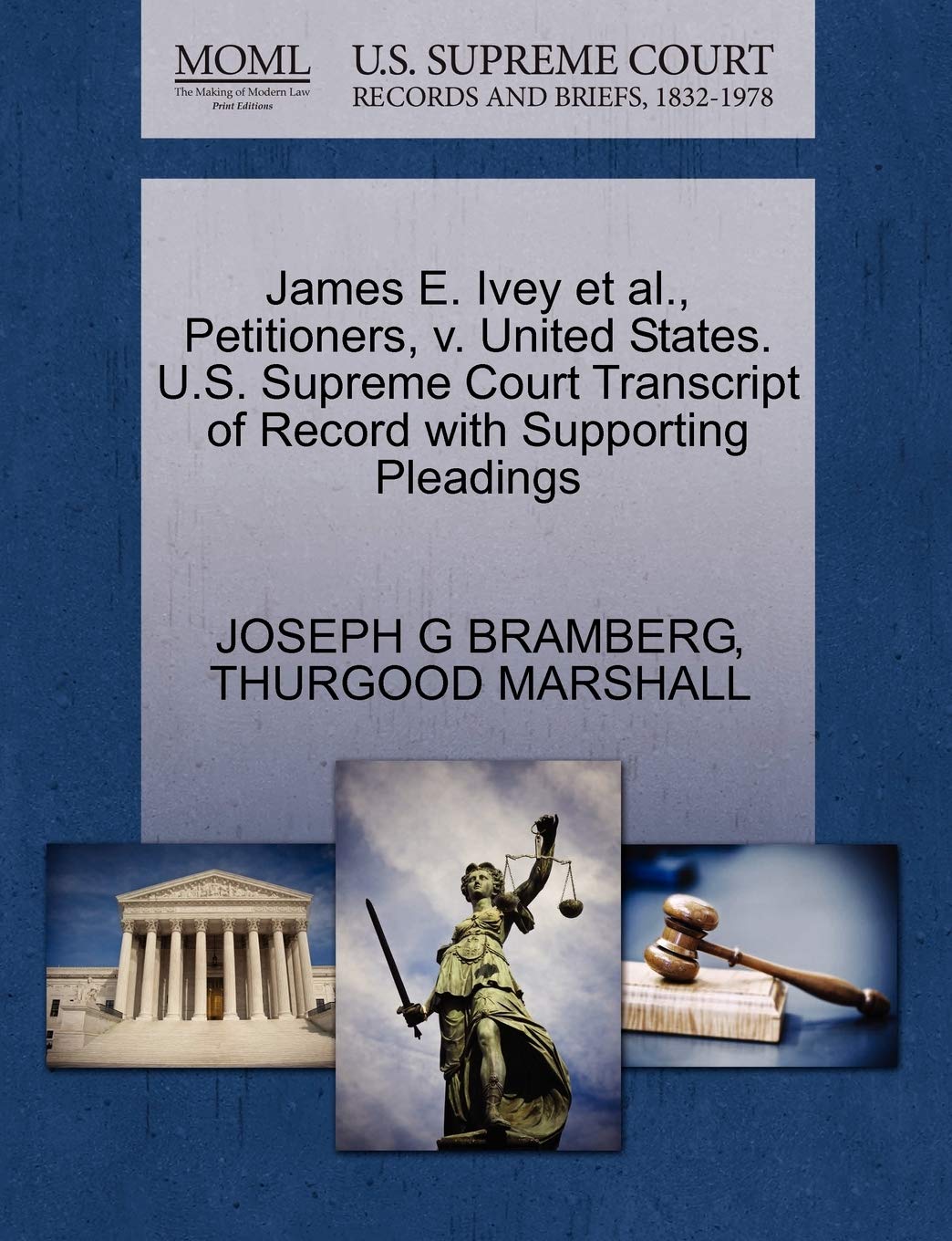 capítulo por capítulo baixar James E. Ivey et al., Petitioners, v. United States. U.S. Supreme Court Transcript of Record with Supporting Pleadings