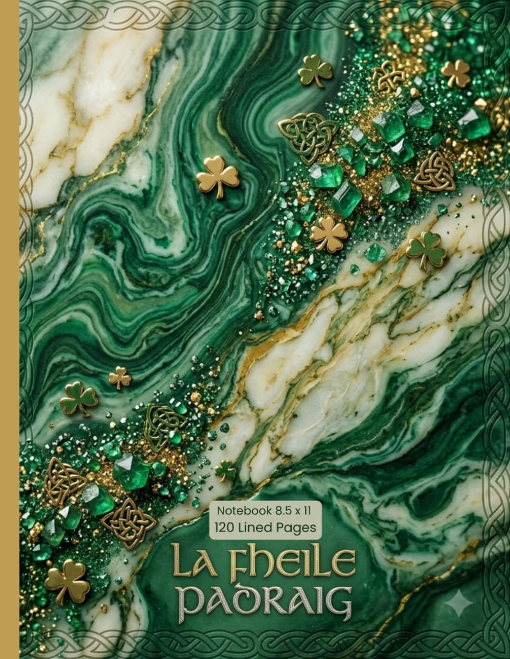 Lucky Me Notebook: St. Patrick’s Day Journal for Notes, Lists, School, Work & Ideas | 120 Lined Pages 8.5 x 11 baixar livro de graça