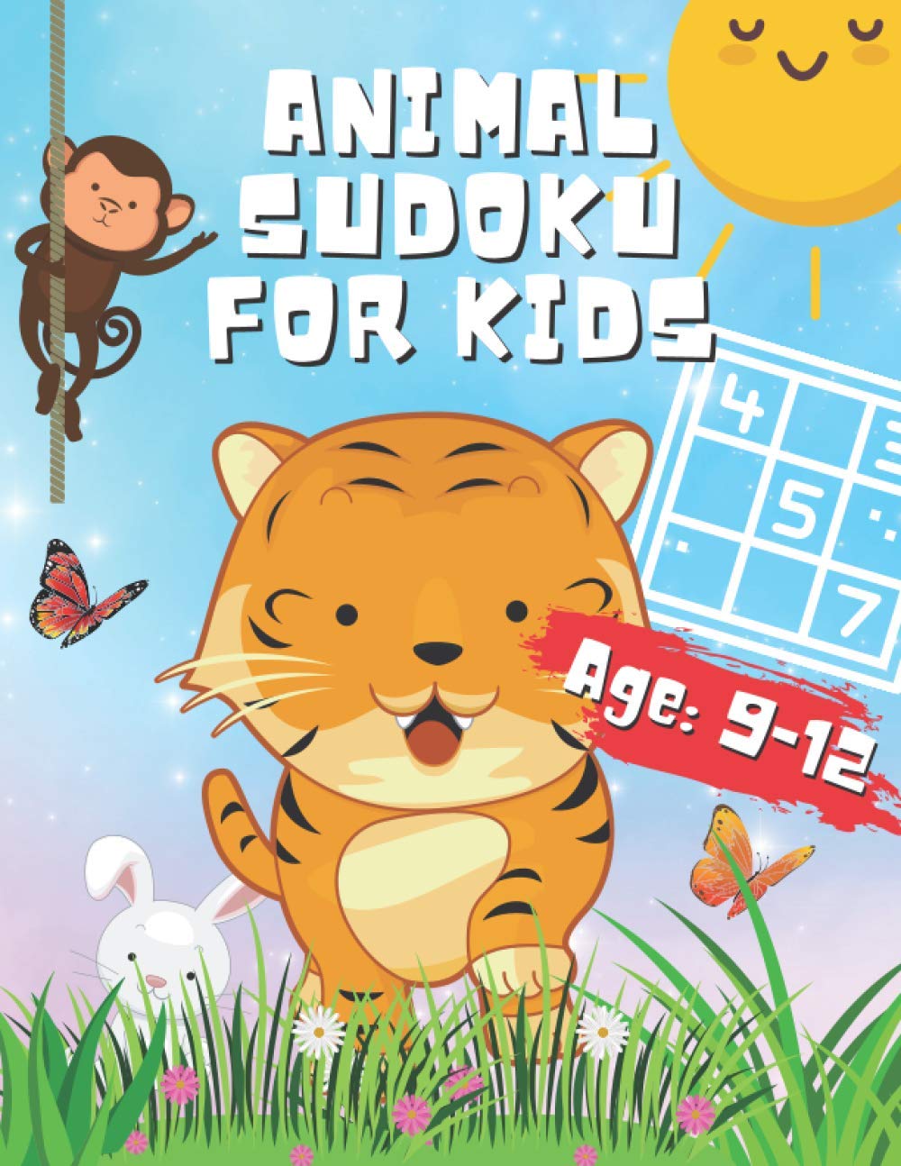 Animal Sudoku for Kids: 110 Fun Sudoku Puzzles from Beginner to Advanced | Large Print, 8.5” x 11” Page and Full Solutions Answers baixar livro de graça