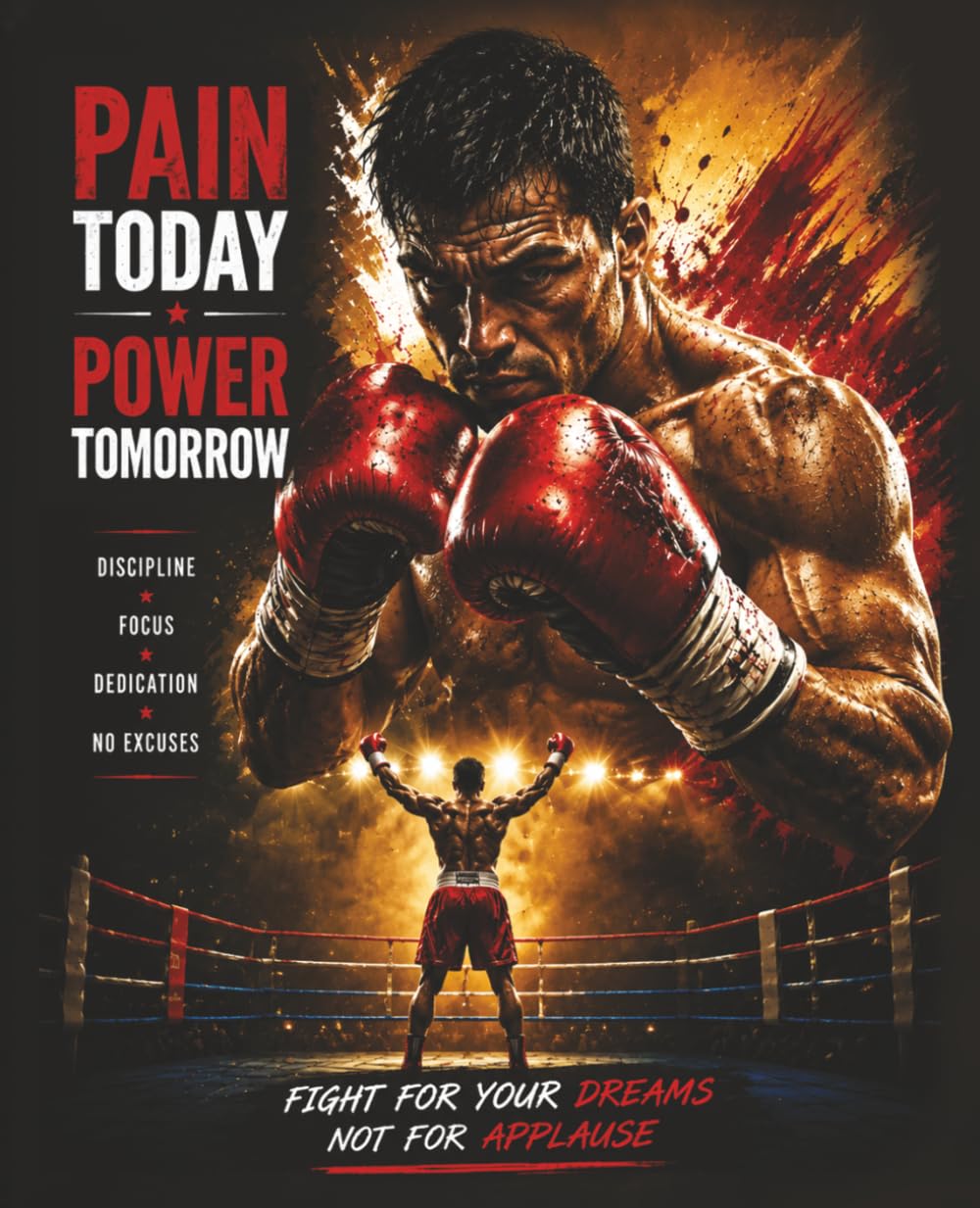 Boxing Notebook: Subtitle: Lined Journal with Legendary Athlete Artworks and Motivational Quotes baixar livro de graça