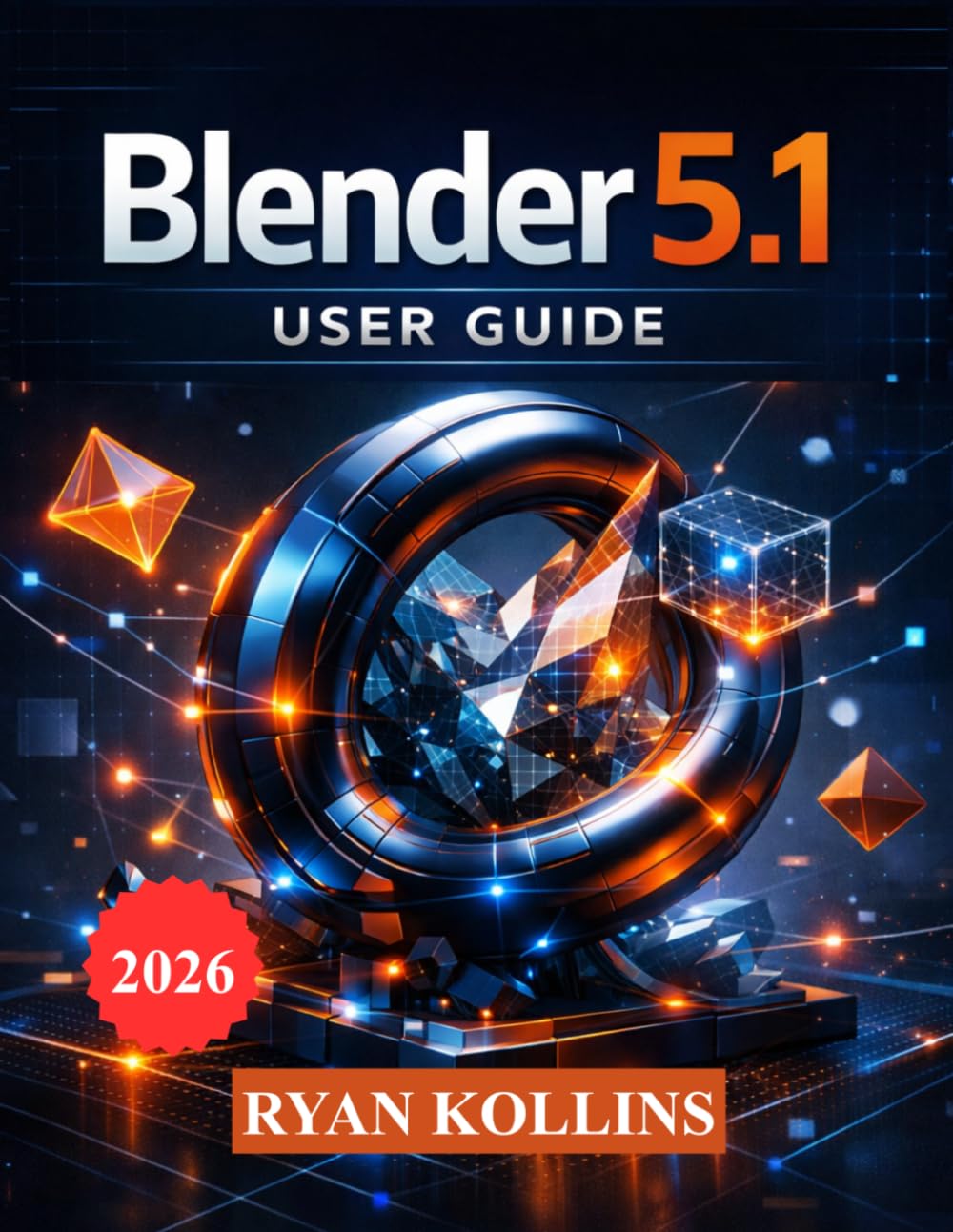 ler totalmente Blender 5.1 User Guide: Learn 3D Modeling, Animation, Lighting, Geometry Nodes, and Rendering from Scratch