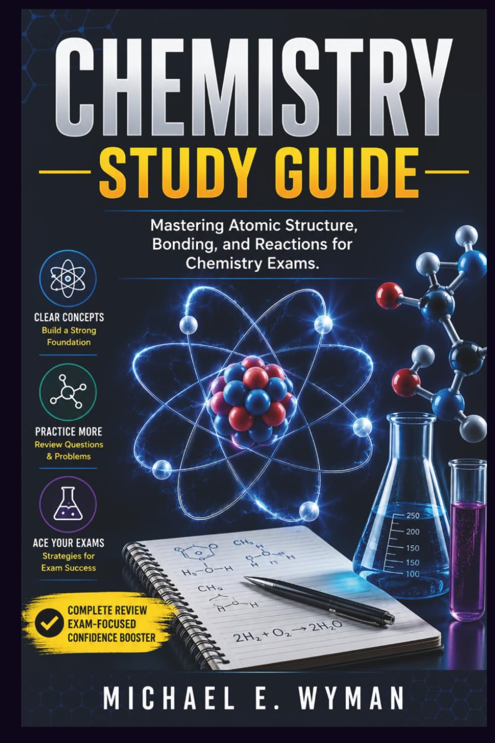 capítulo por capítulo baixar CHEMISTRY STUDY GUIDE: Mastering Atomic Structure, Bonding, and Reactions for Chemistry Exams