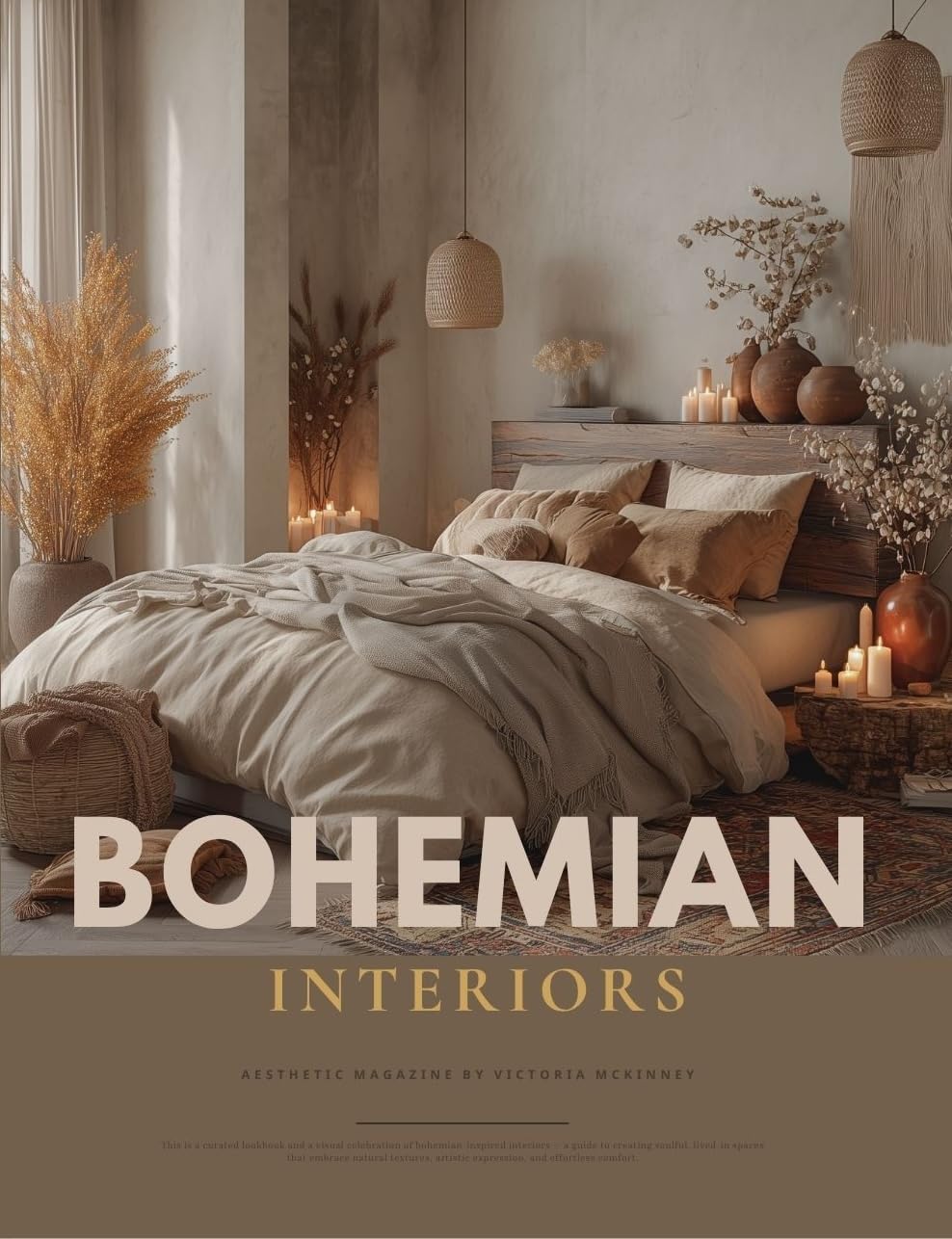 Bohemian Interior Design Aesthetic Magazine: A Practical Western Boho Style Book for Every Home — With Decorating Ideas for Every Room, From Living Room to Kitchen (English Edition) baixar o livro de graça