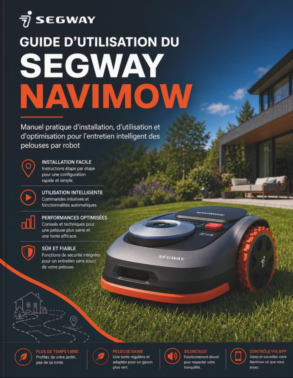 Guide d'utilisation du Segway Navimow: Manuel pratique d'installation, d'utilisation et d'optimisation pour l'entretien intelligent des pelouses par robot baixar livro de graça