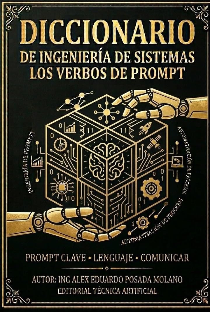 DICCIONARIO VERBOS PARA PROMPTS: 2280 PALABRAS CLAVE |7 CATEGORÍAS | 45 AREAS PRODESIONALES DE ANÁLISIS Artificial | Inteligencia Artificial | (Spanish Edition) baixar o livro de graça