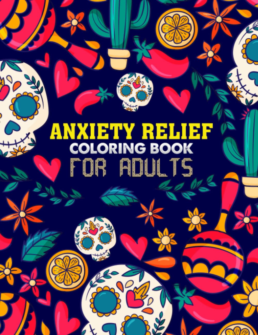 ler totalmente Anxiety Relief Coloring Book For Adults: A Fantasy Coloring Book Featuring A Beautiful Collection Of Magical Fairy Homes Mythological Creature... World Sea & Wild Animals And Natural Scenes