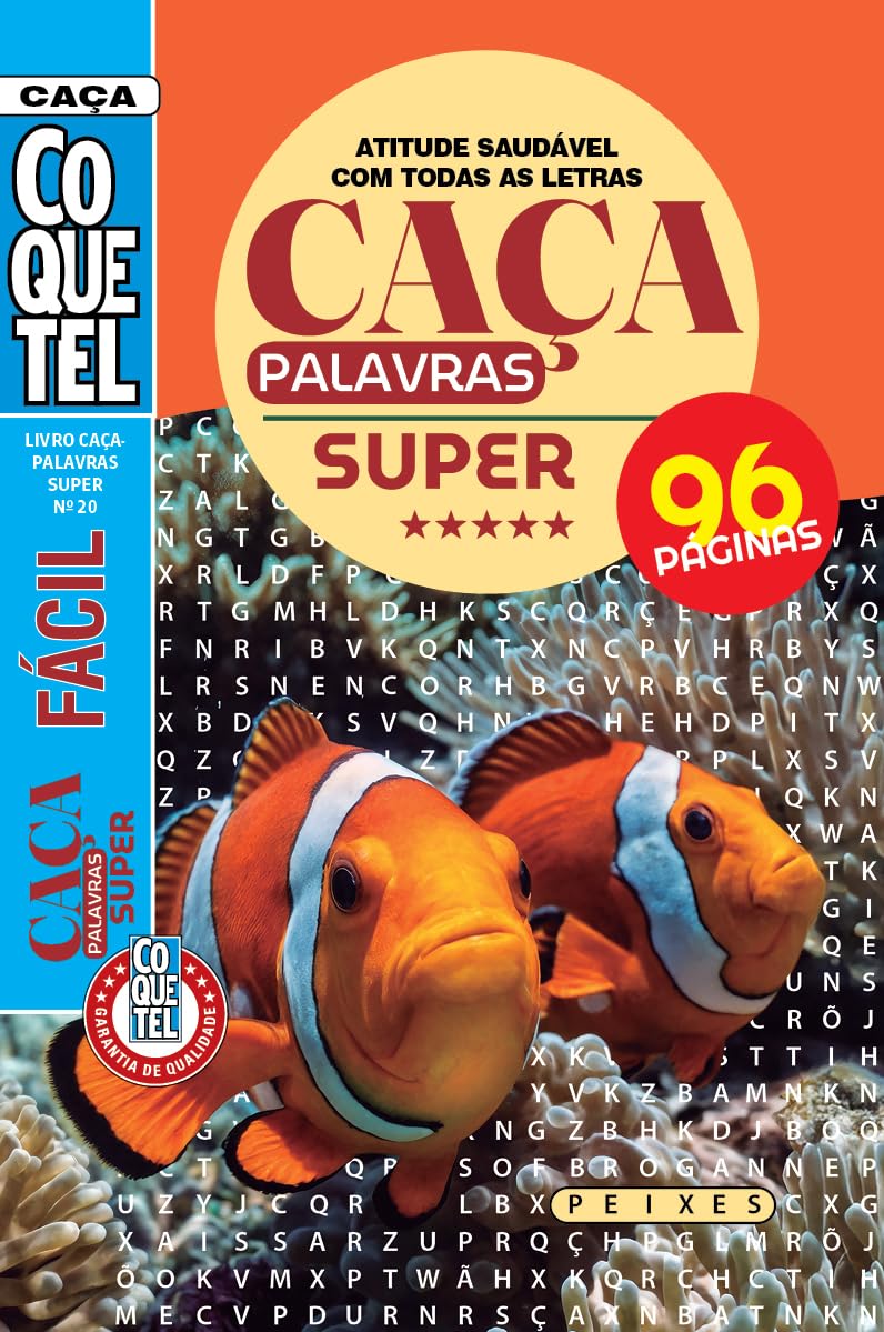 capítulo por capítulo baixar Livro Coquetel Caça-Palavras Super 20: Atitude saudável com todas as letras