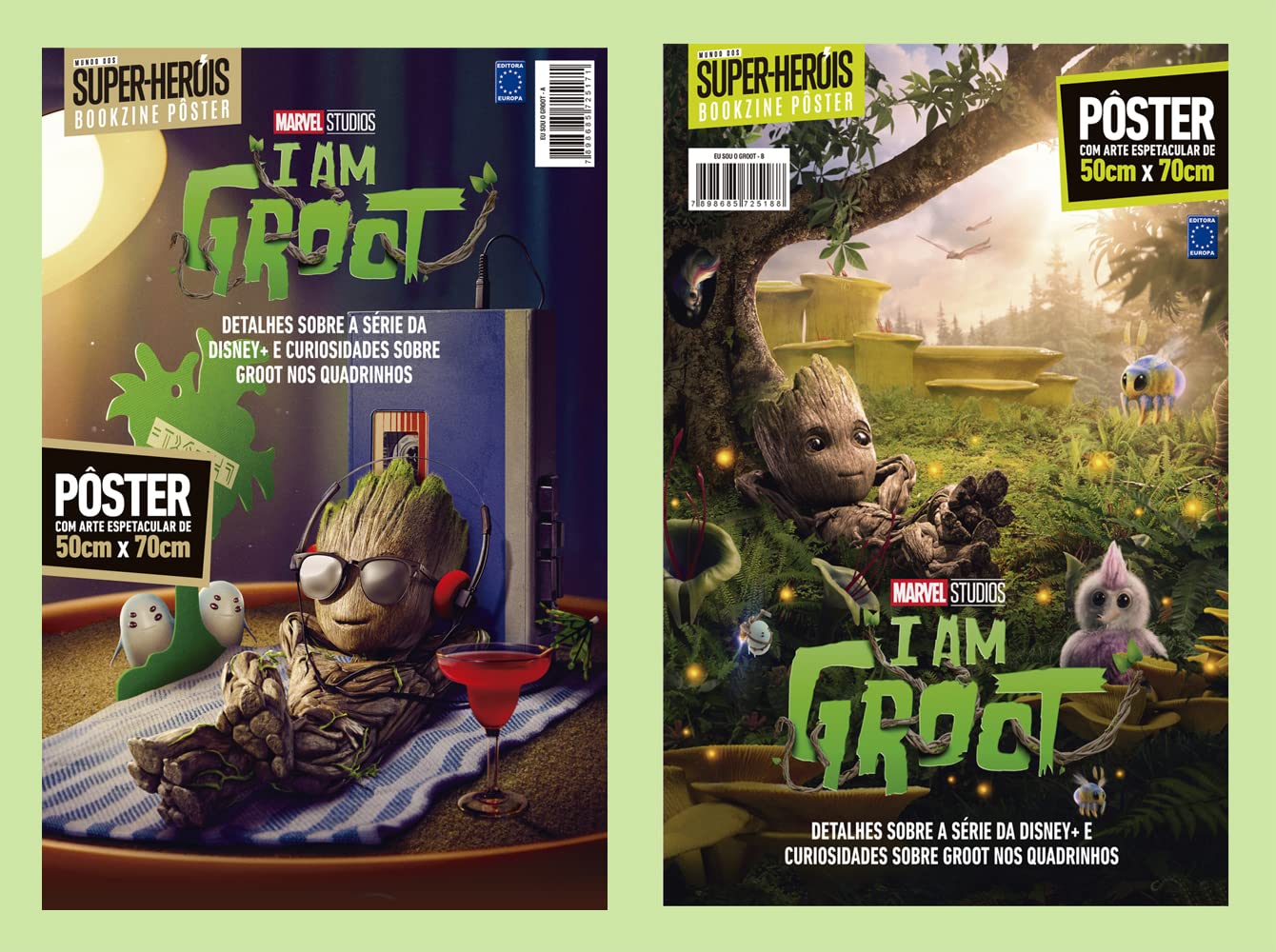 Eu sou Groot - Arte A + B - Superpôster Mundo dos Super-Heróis baixar livro de graça