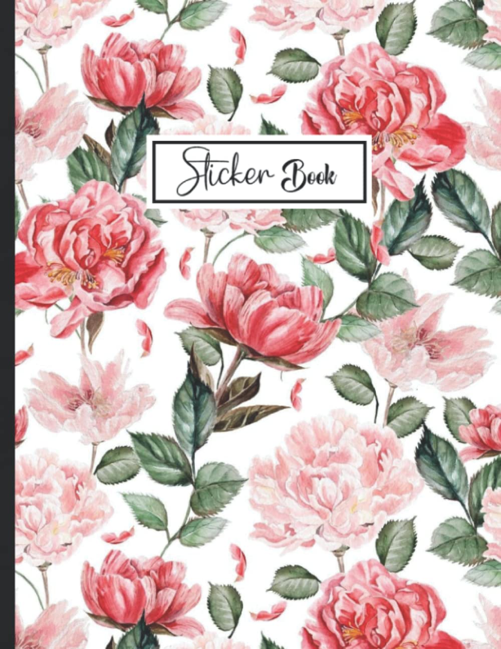 capítulo por capítulo baixar Sticker Book: Blank Sticker Collection Book for Girls with Floral Natural.
