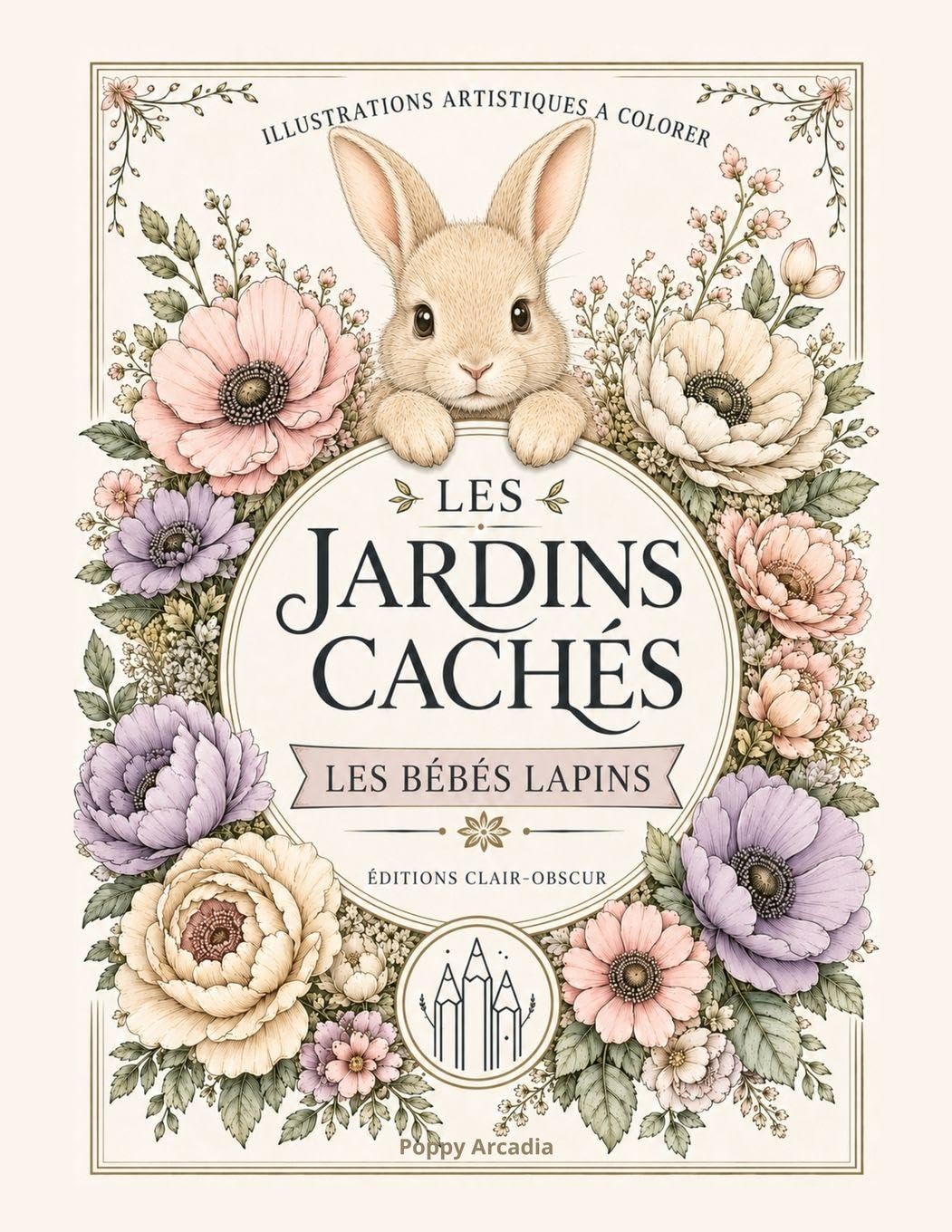Les Jardins Cachés - Les Bébés Lapins: Illustrations artistiques à colorer baixar o livro de graça