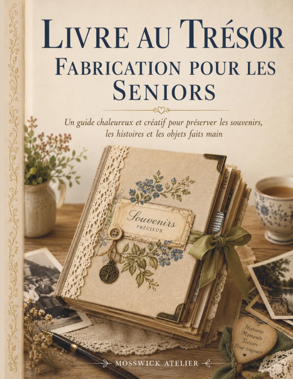 LIVRE AU TRÉSOR FABRICATION POUR LES SENIORS: Un guide chaleureux et créatif pour préserver les souvenirs, les histoires et les objets faits main (French Edition) baixar livro de graça