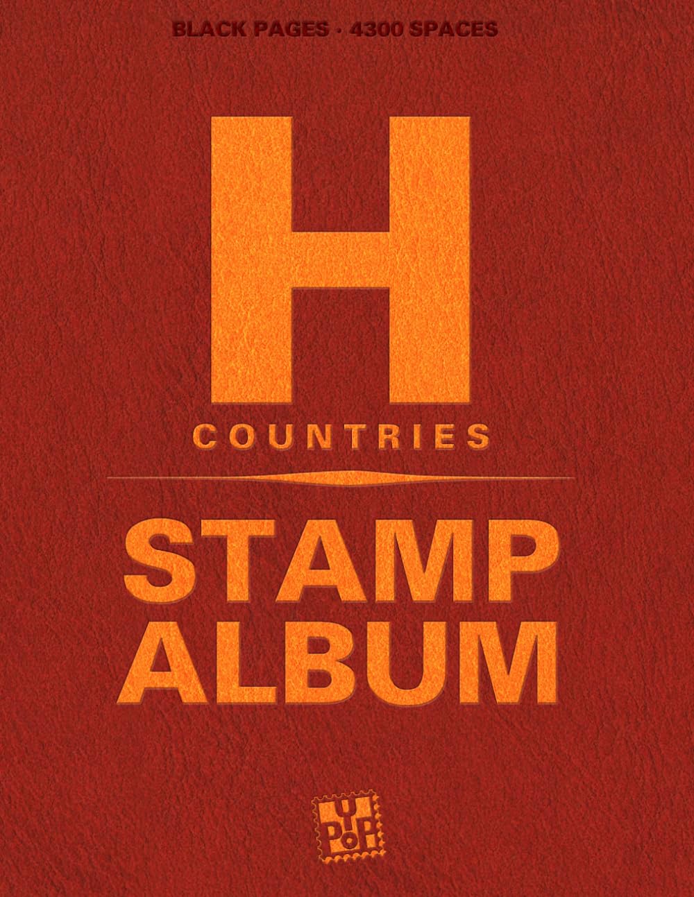 ler totalmente H Countries Stamp Album: With beautiful aesthetic black pages and more than 4300 spaces to sort and display your philately collection. Ideal for beginner adult collectors and kids