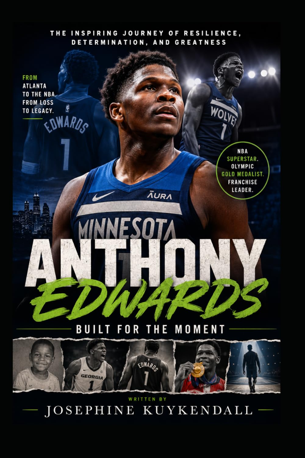 Anthony Edwards: Built for the Moment: A Basketball Biography of Confidence, Adversity, Hard Work, Leadership, and the Rise of an NBA Superstar baixar o livro de graça