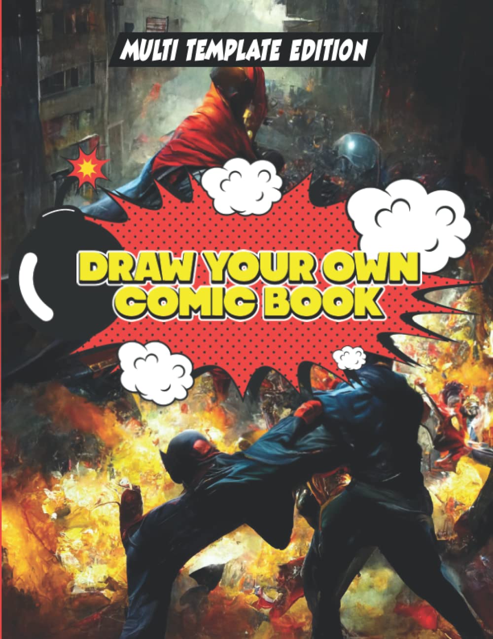 Draw Your Own Comic Book: A Blank Comic Book For Kids 6-12 With Many Templates | Over 120 Pages | Large 8.5" x 11" baixar livro de graça